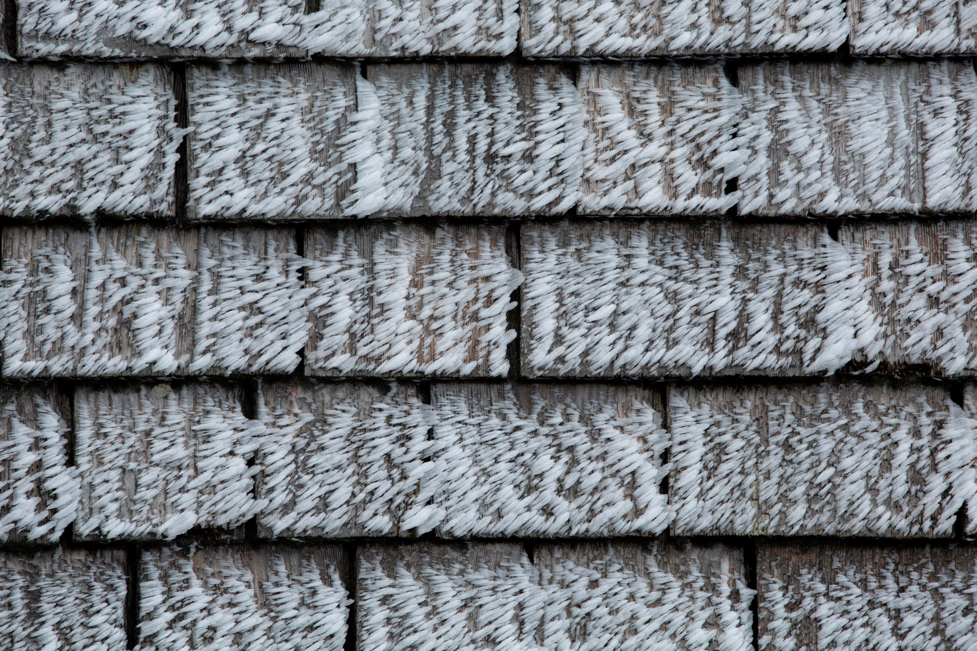 Ice buildup on the Tip Top House