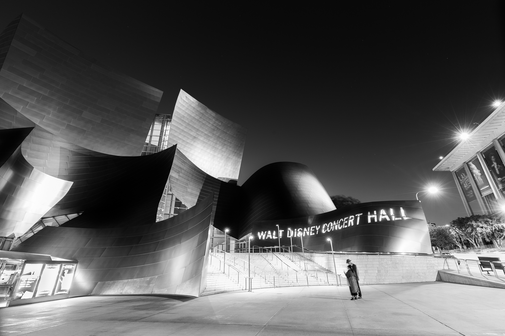 The Walt Disney Concert Hall exterior