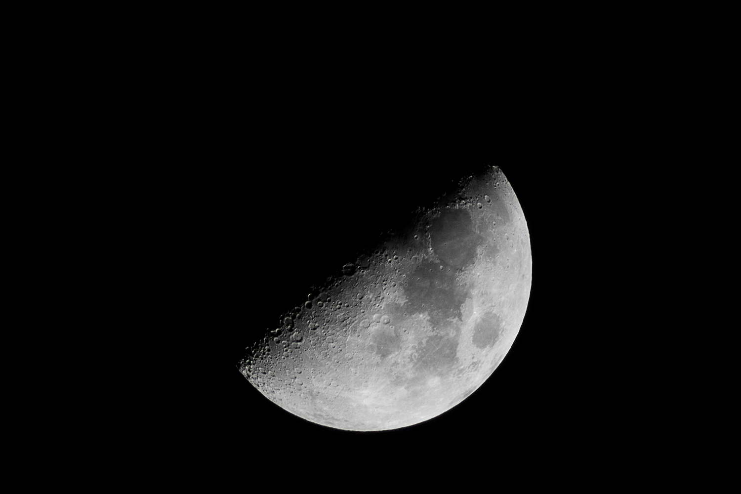 Waxing gibbous moon