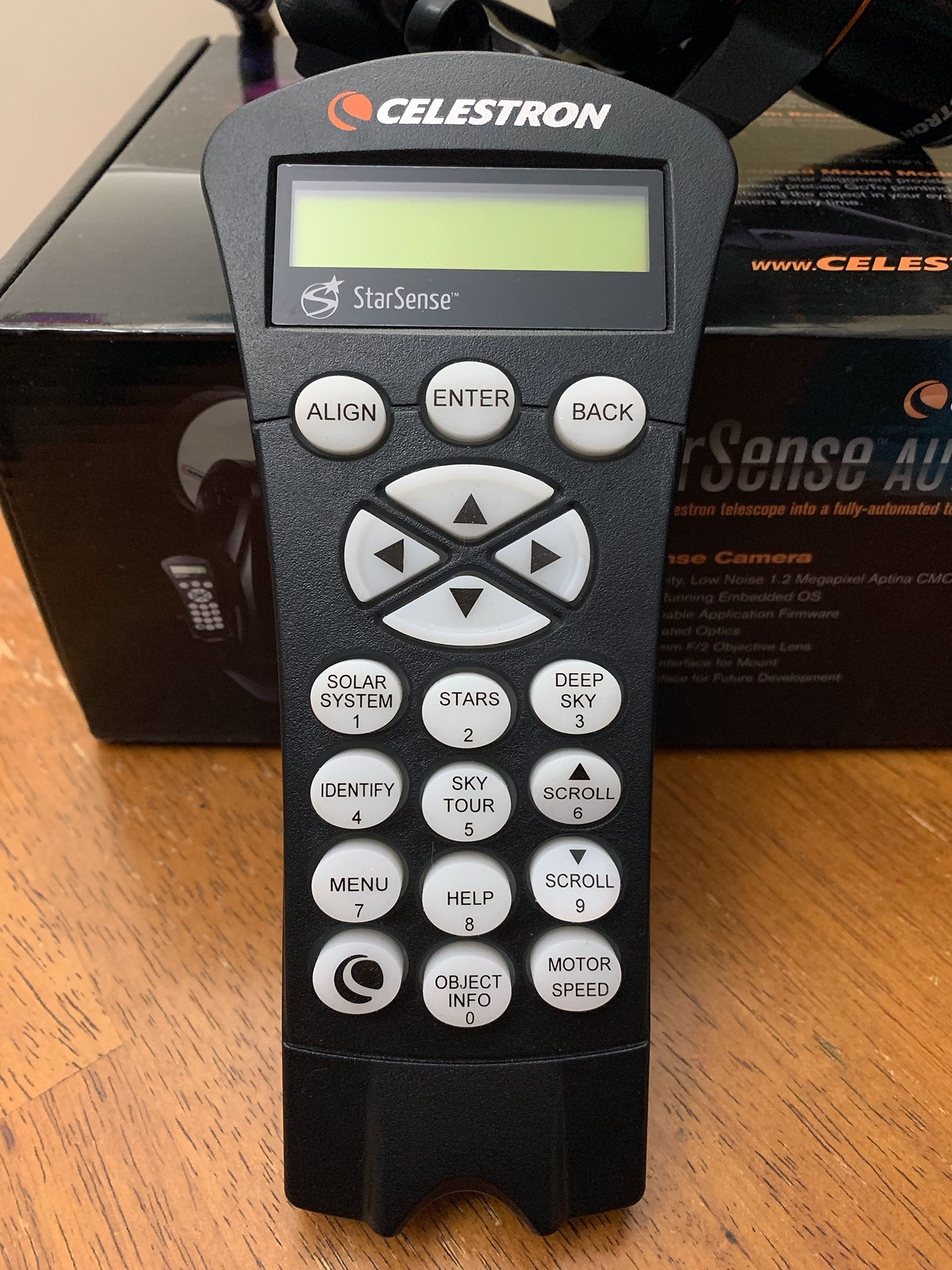 Celestron StarSense hand controller